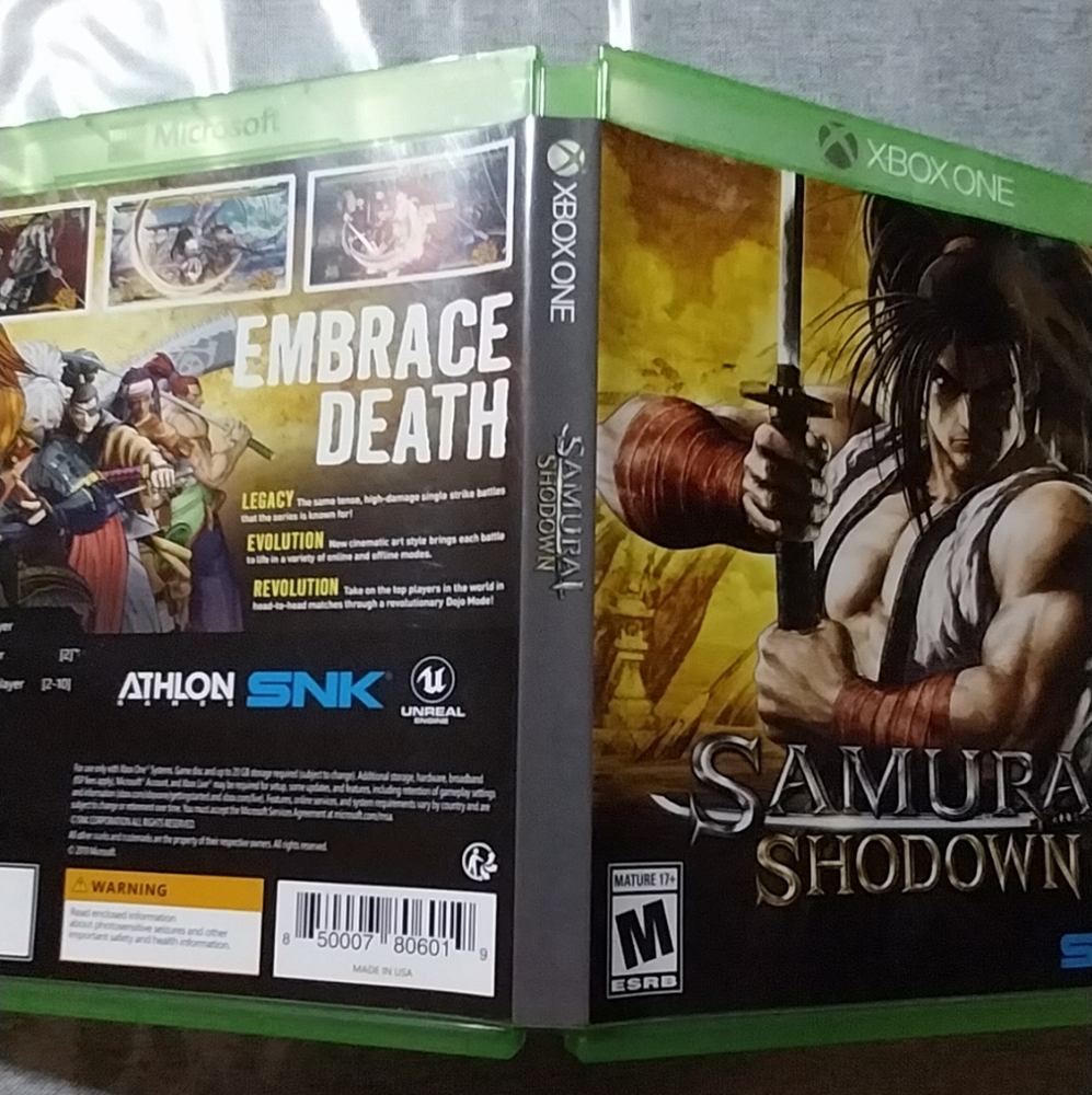 Samurai Shodown for Xbox One - Green Case